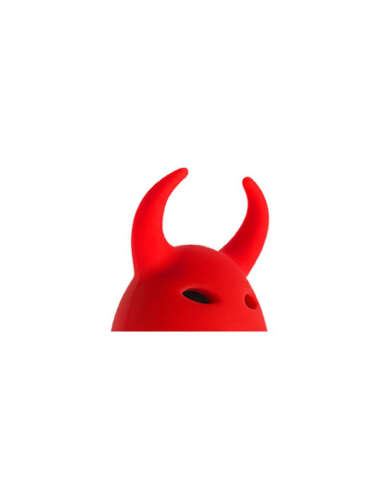 Bala Vibradora Devil Silicona 8.5 x 2.3 cm