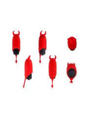 Bala Vibradora Devil Silicona 8.5 x 2.3 cm