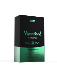 Gel Vibrador Efecto Calor Ganjah 15ml