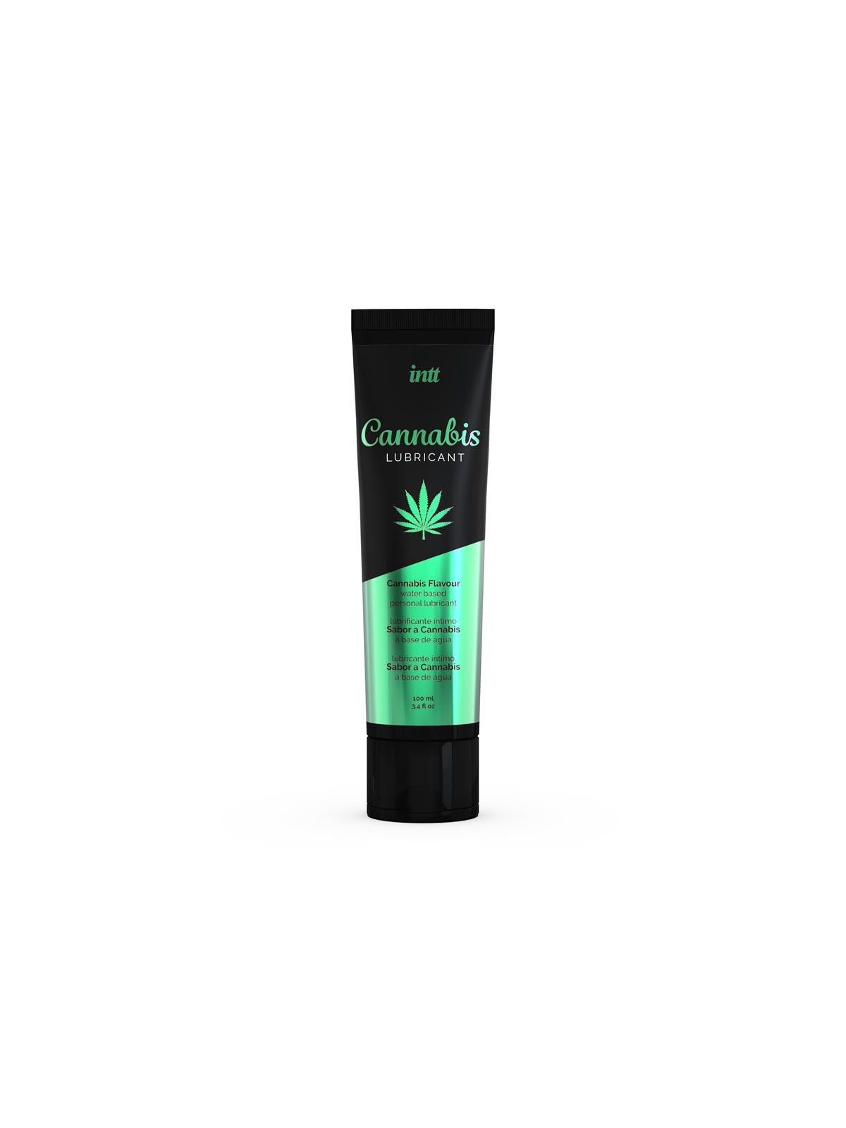 Lubricante a Base de Agua Sabor Cannabis 100 ml
