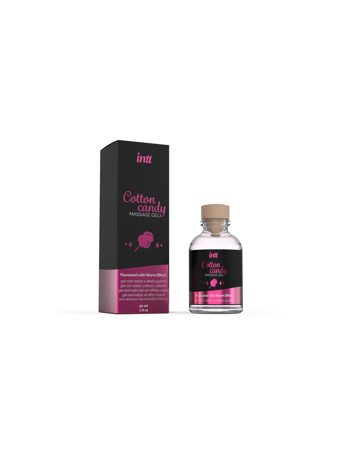 Gel de Masage Efecto Calor Algodón de Azucar 30 ml