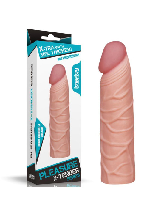 Funda para el Pene Pleasure X Tender Natural