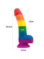 Dildo Prider 8 Silicona Líquida