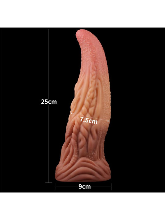 Dildo Tongue 10 Dual Layer