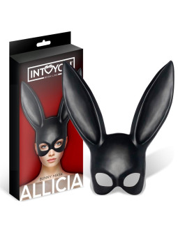 Allicia Máscara de Conejito Negro