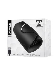 Waver Masturbador Masculino Función Calor y Vibración Flexible USB Silicona