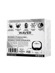 Waver Masturbador Masculino Función Calor y Vibración Flexible USB Silicona
