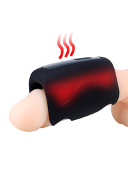 Waver Masturbador Masculino Función Calor y Vibración Flexible USB Silicona