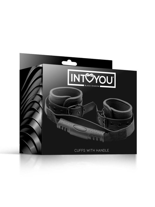 Esposas de Cuero Vegano con Asidero