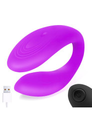 Roomie Vibrador para Parejas Silicona Líquida Unibody Control Remoto USB