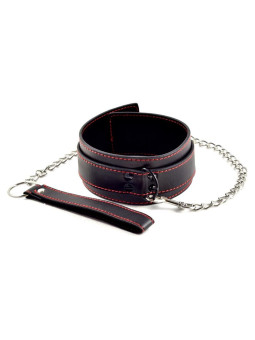 Collar y Correa Bondage Negro