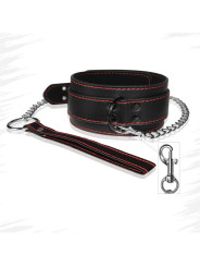 Collar y Correa Bondage Negro