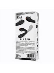 Pulsar Vibrador con Pulsación y Esqueleto Articulado Silicona USB