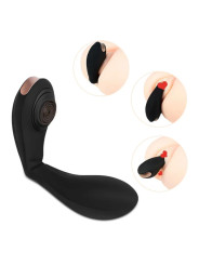 Pulsar Vibrador con Pulsación y Esqueleto Articulado Silicona USB