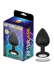 Sparkly Plug Anal Silicona Talla S 7.5 cm x 2.6 cm