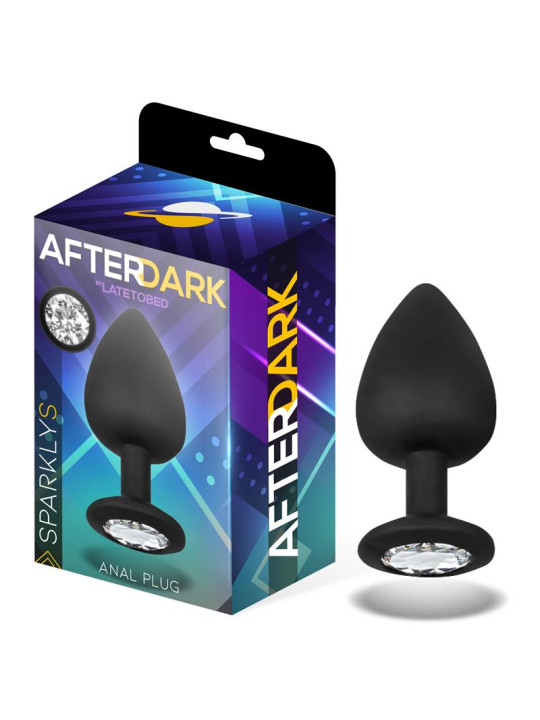 Sparkly Plug Anal Silicona Talla S 7.5 cm x 2.6 cm