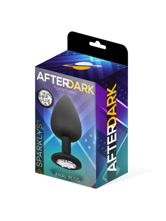 Sparkly Plug Anal Silicona Talla S 7.5 cm x 2.6 cm