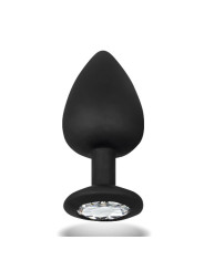 Sparkly Plug Anal Silicona Talla S 7.5 cm x 2.6 cm