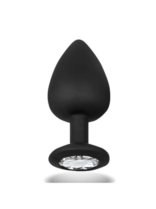 Sparkly Plug Anal Silicona Talla S 7.5 cm x 2.6 cm