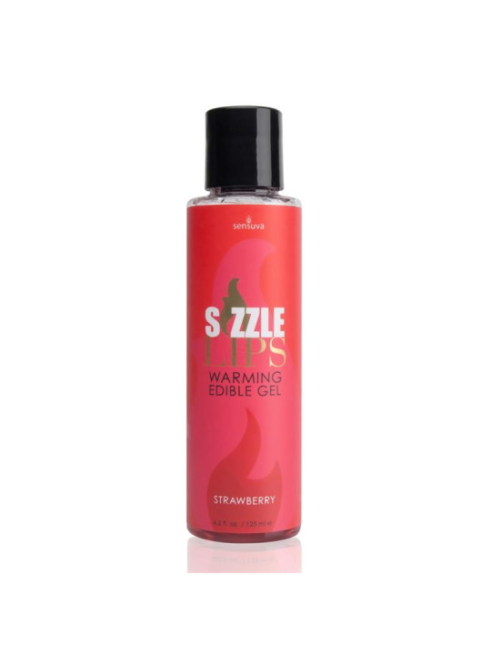 Sizzle Lips Gel Besable Efecto Calor Sabor Fresa 125 ml