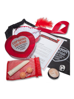 Juego Corazón Picante con 100 Pruebas