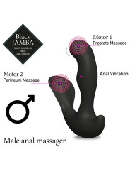 Jamba Vibrador Anal y Estimulador Punto G Negro