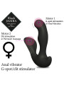 Jamba Vibrador Anal y Estimulador Punto G Negro