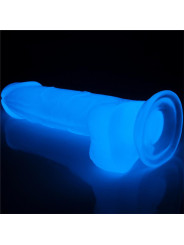 Dildo Lumino 7.5 Luz Azul