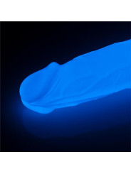 Dildo Lumino 7.5 Luz Azul