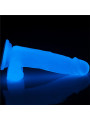 Dildo Lumino 7.5 Luz Azul