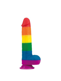 Dildo Prider 9 Silicona Líquida LGBT