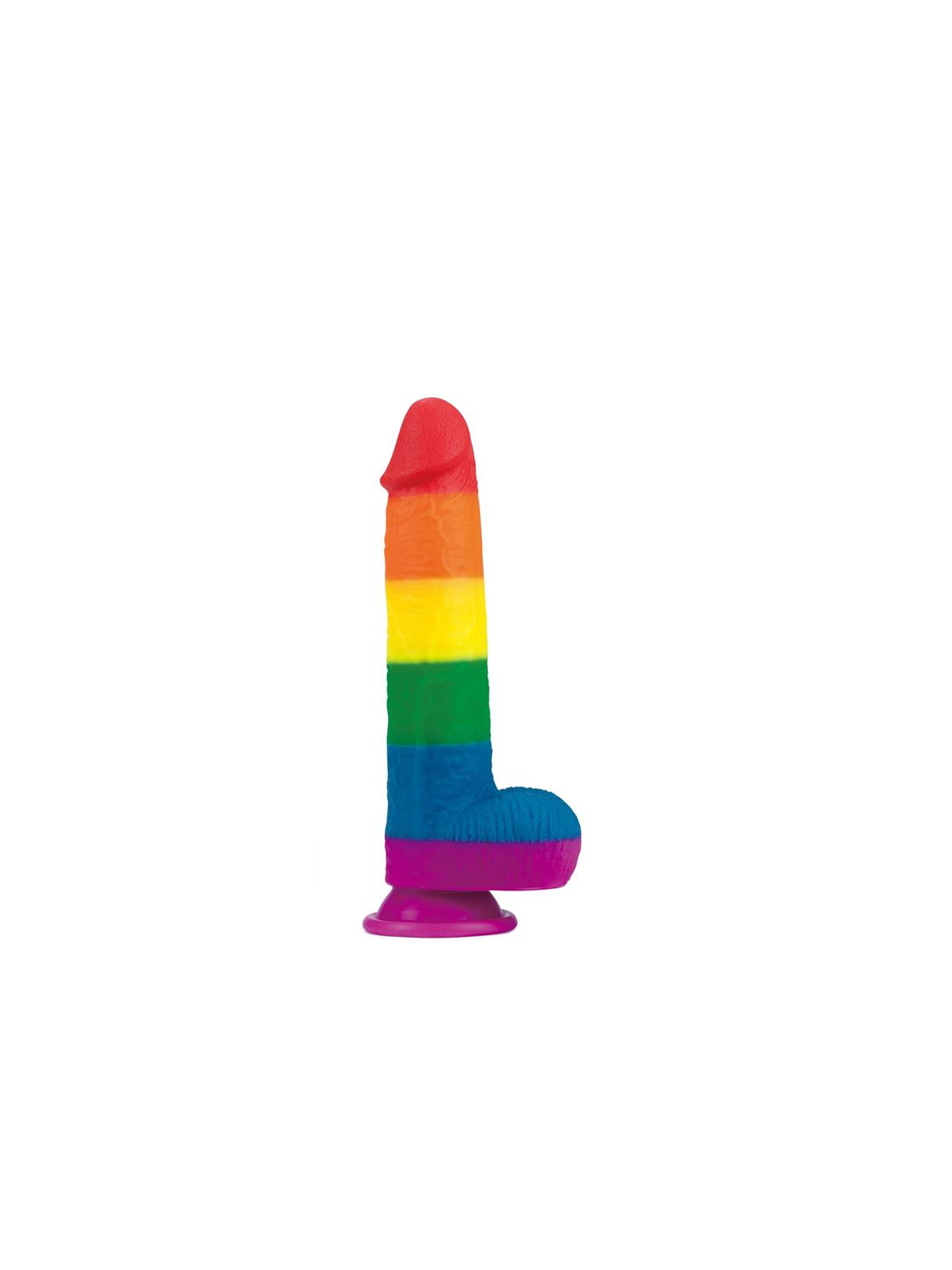 Dildo Prider 9 Silicona Líquida LGBT