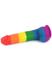 Dildo Prider 9 Silicona Líquida LGBT