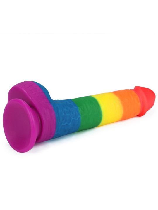 Dildo Prider 9 Silicona Líquida LGBT