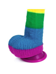 Dildo Prider 9 Silicona Líquida LGBT