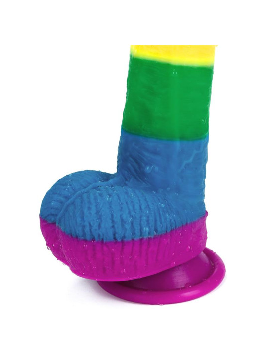 Dildo Prider 9 Silicona Líquida LGBT