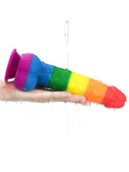 Dildo Prider 9 Silicona Líquida LGBT