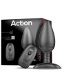 Asher Plug Anal con Control Remoto USB Magnético Negro