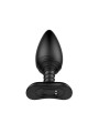 Asher Plug Anal con Control Remoto USB Magnético Negro