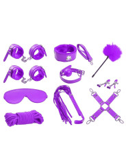 Set Bondage de 10 Piezas Púrpura