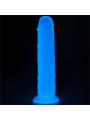 Dildo Lumino 8 Luz Azul