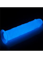 Dildo Lumino 8 Luz Azul