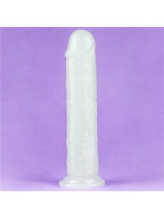 Dildo Lumino 8 Luz Azul