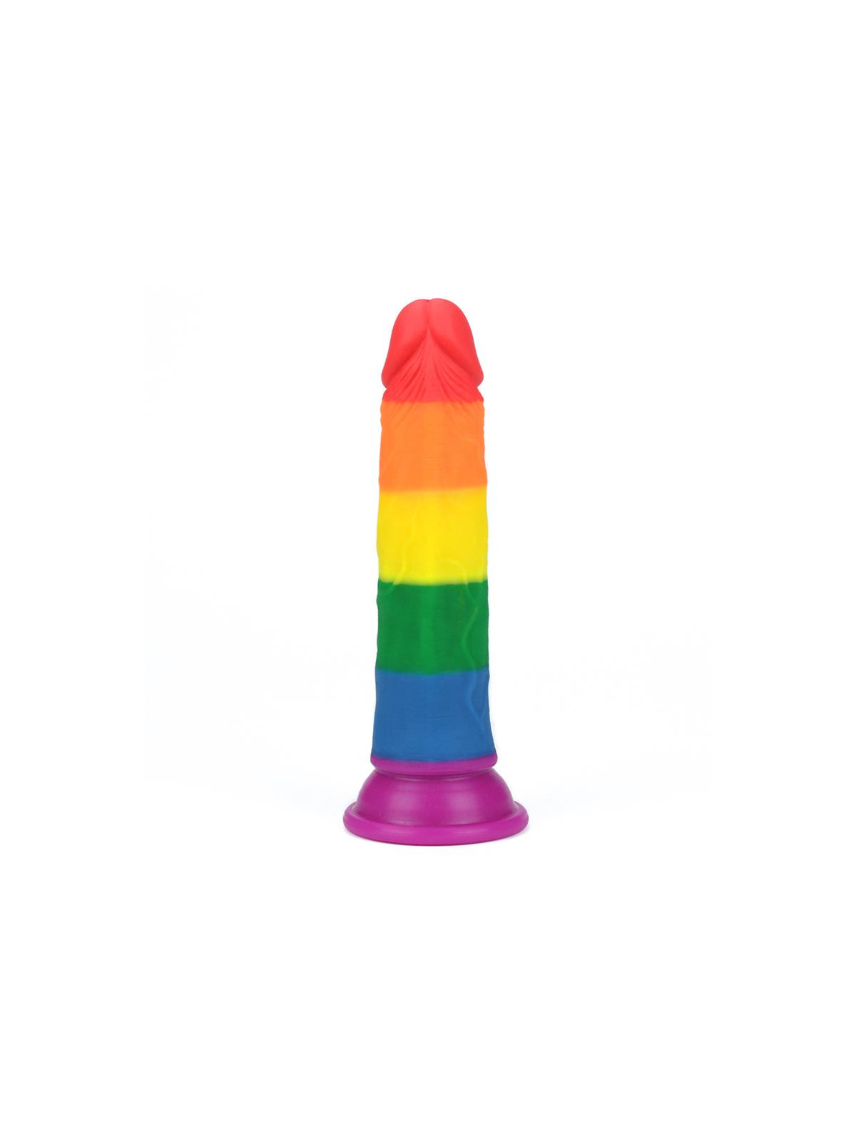 Dildo Prider 7 Silicona Líquida LGBT