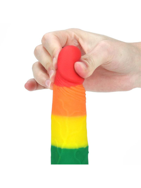 Dildo Prider 7 Silicona Líquida LGBT