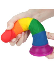 Dildo Prider 7 Silicona Líquida LGBT