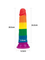 Dildo Prider 7 Silicona Líquida LGBT