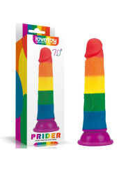 Dildo Prider 7 Silicona Líquida LGBT