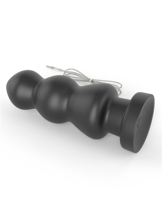 Plug Anal con Vibración King Sized 7.8 Negro