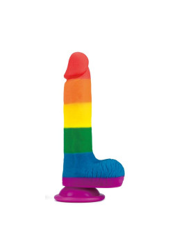 Dildo Prider 7.5 Silicona Líquida LGBT